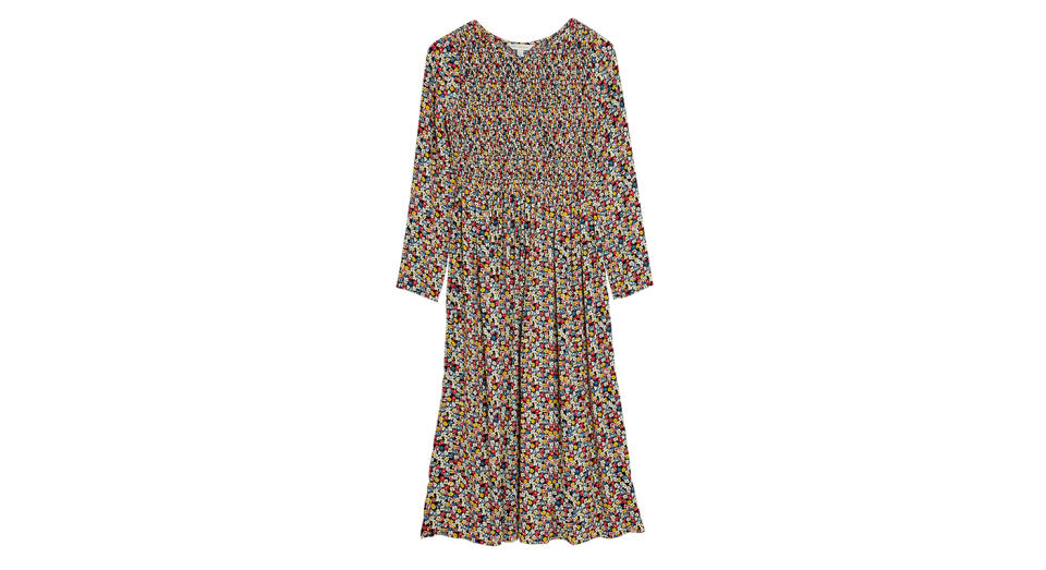 Ditsy Floral Midaxi Smock Dress