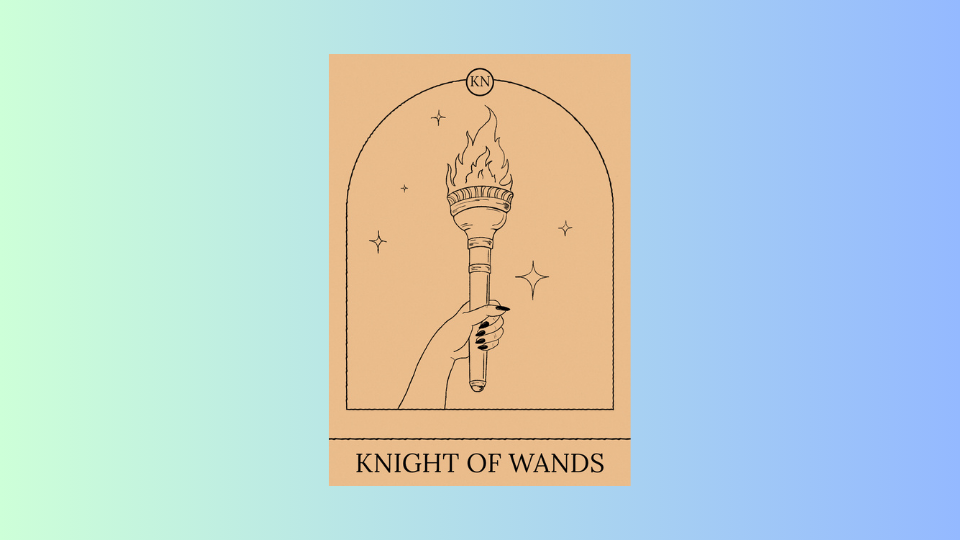 Leo: Knight of Wands