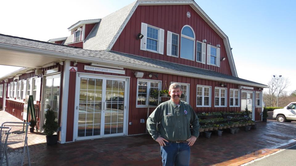 Kurt Alstede is seen outside his family's store at Alstede Farms in Chester.