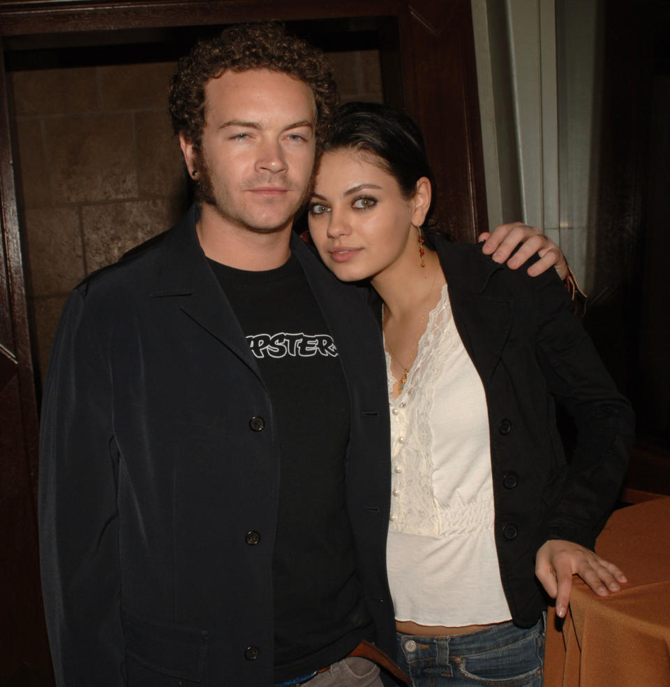 Mila Kunis’ letter for Danny Masterson