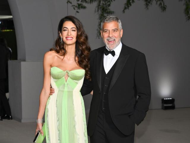 George & Amal Clooney's Twins' Ultra-Rare Appearance Shows Their Love for  All Kind of Animals