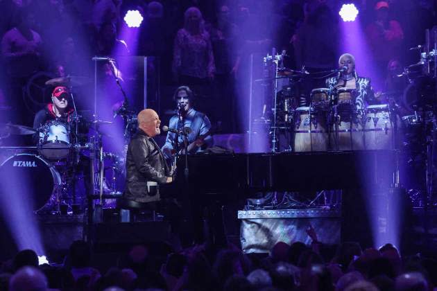 Billy Joel performs during his 100th show at Madison Square Garden on March 28, 2024, in New York City. - Credit: Kevin Mazur/Getty Images)