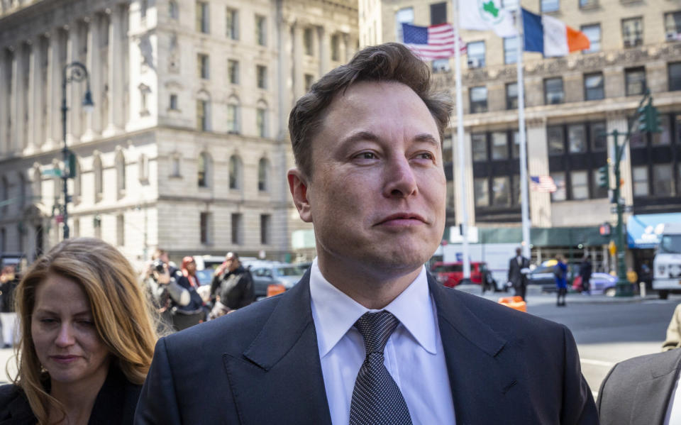 Tesla chief Elon Musk told reporters outside the Manhattan Federal Courthousethat he was "very happy" over the outcome of the SEC's latest complaintagainst him