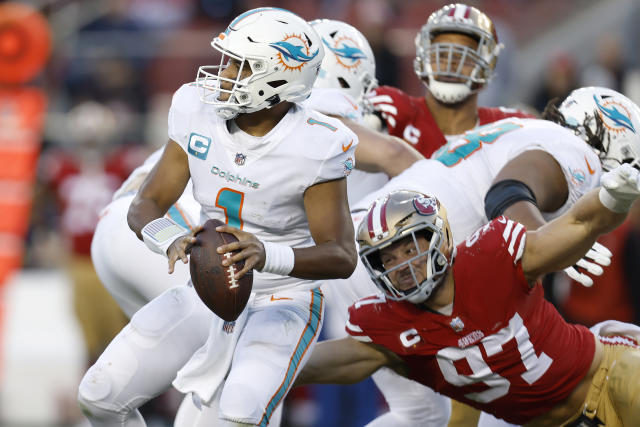 Dolphins vow to learn, improve after 49ers loss