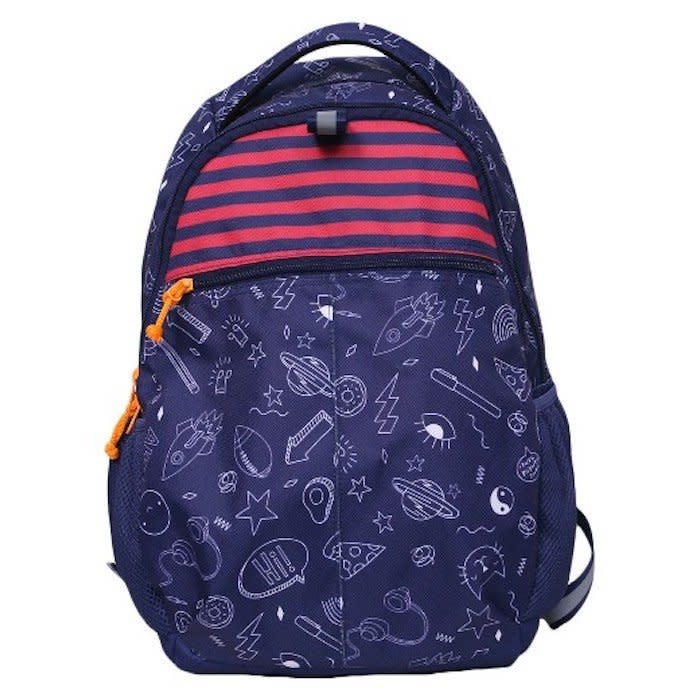 $15, Target. <a href="https://www.target.com/p/cat-jack-153-18-kids-backpack-navy-doodle/-/A-52034708#lnk=newtab" target="_blank">Buy here.</a>