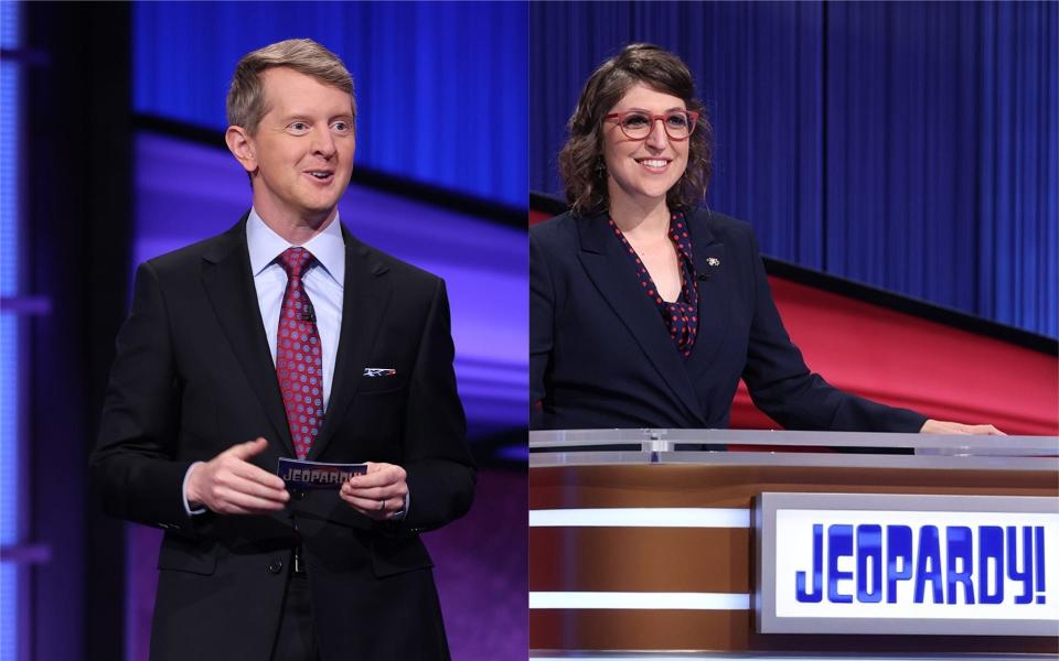 Ken Jennings and Mayim Bialik have been dividing up "Jeopardy!" hosting duties.