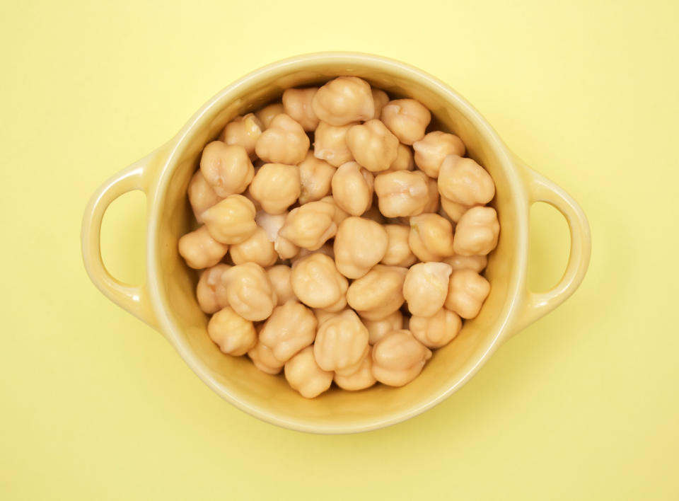 bowl of chickpeas