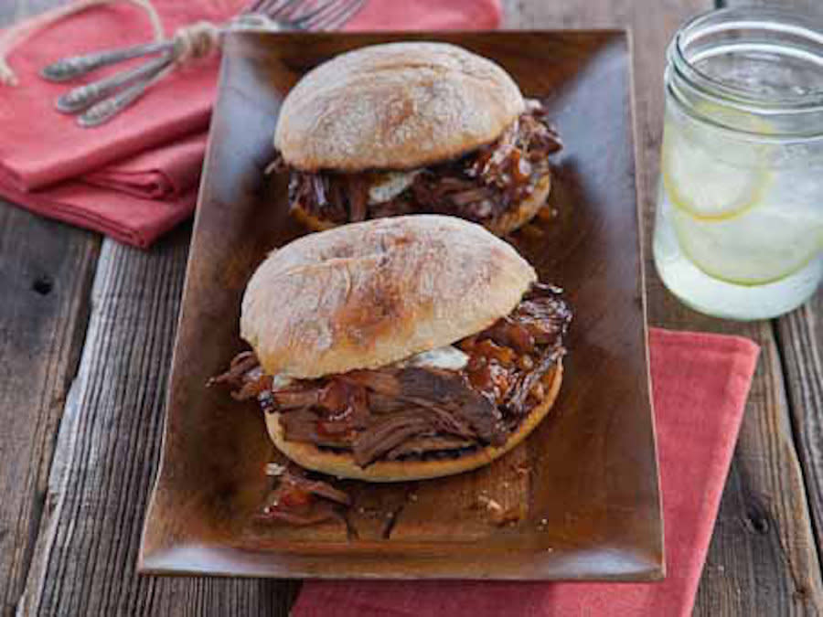 <strong>Get the <a href="http://www.huffingtonpost.com/2011/10/27/barbecue-brisket-sandwich_n_1059854.html">Barbecue Brisket Sandwich With Herb Sour Cream</a> recipe by Curtis Stone</strong>