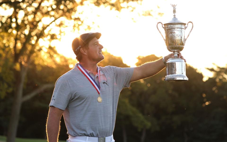 DeChambeau made light work of the notoriously tough Winged Foot course - overpowering it - to win this year's US Open by six shots  - SHUTTERSTOCK