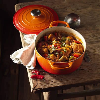 Home cooks, let's just take a moment to appreciate the 25% price reduction on this Le Creuset casserole dish.