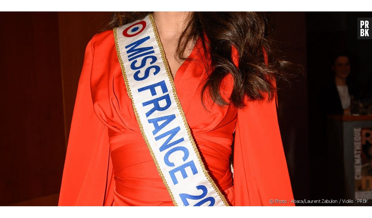 Diane Leyre (Miss France 2022) dans une interview vidéo pour PRBK. Alors que l'élection de Miss France 2023 sera le 17 décembre 2022, Valérie Bègue (Miss France 2008) avoue qu'elle priait pour ne pas être élue ! - Photo : Abaca/Laurent Zabulon / Vidéo : PRBK