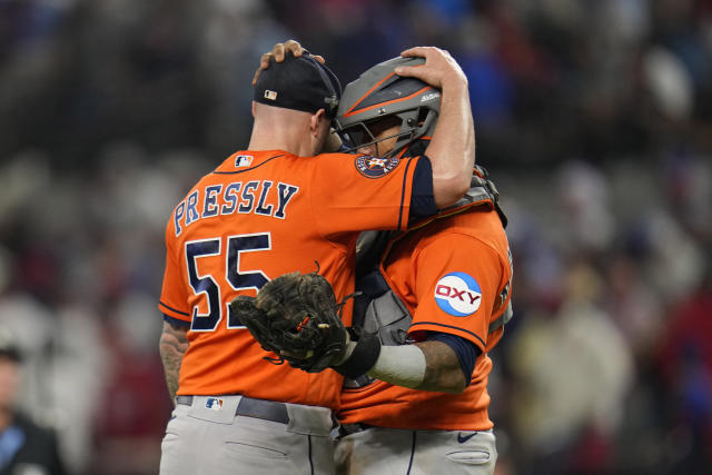 Altuve, Javier lead Astros to 8-5 win at Rangers in Game 3 of ALCS