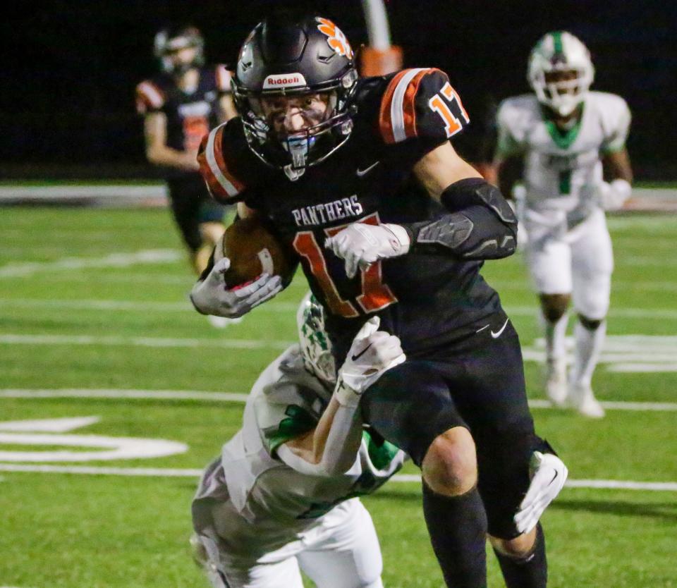 The Plymouth Panthers host the Menasha Bluejays on Friday in a WIAA Division 3 Level 1 matchup and Tom Dombeck predicts Plymouth will prevail.