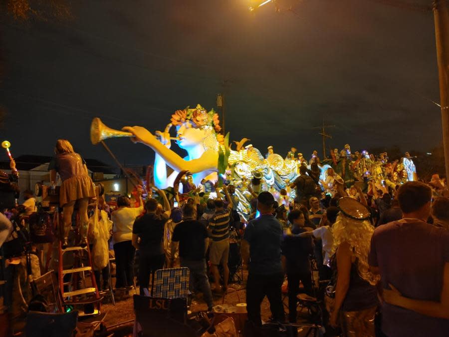 Krewe of Endymion rolls on Saturday, Feb. 10, 2024. (WGNO/Bill Wood)