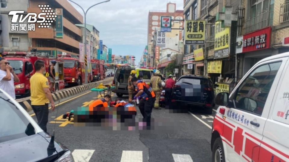 台南今年5月8日才有3歲女童發生車禍死亡。（圖／TVBS）