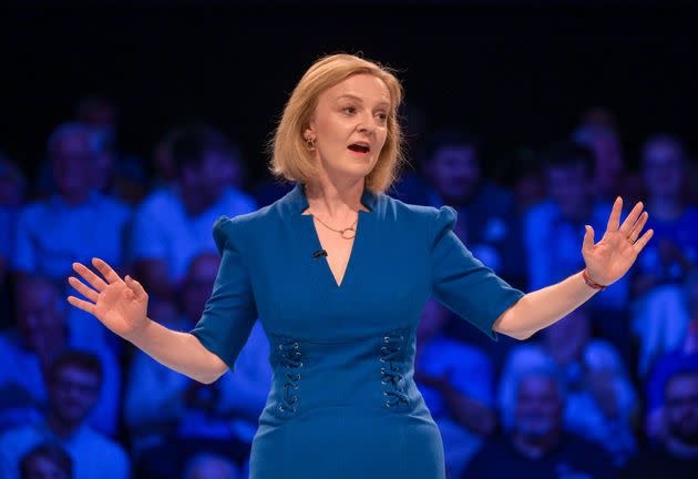 The frontrunner in the Tory leadership campaign has said she would save £11bn by waging 
