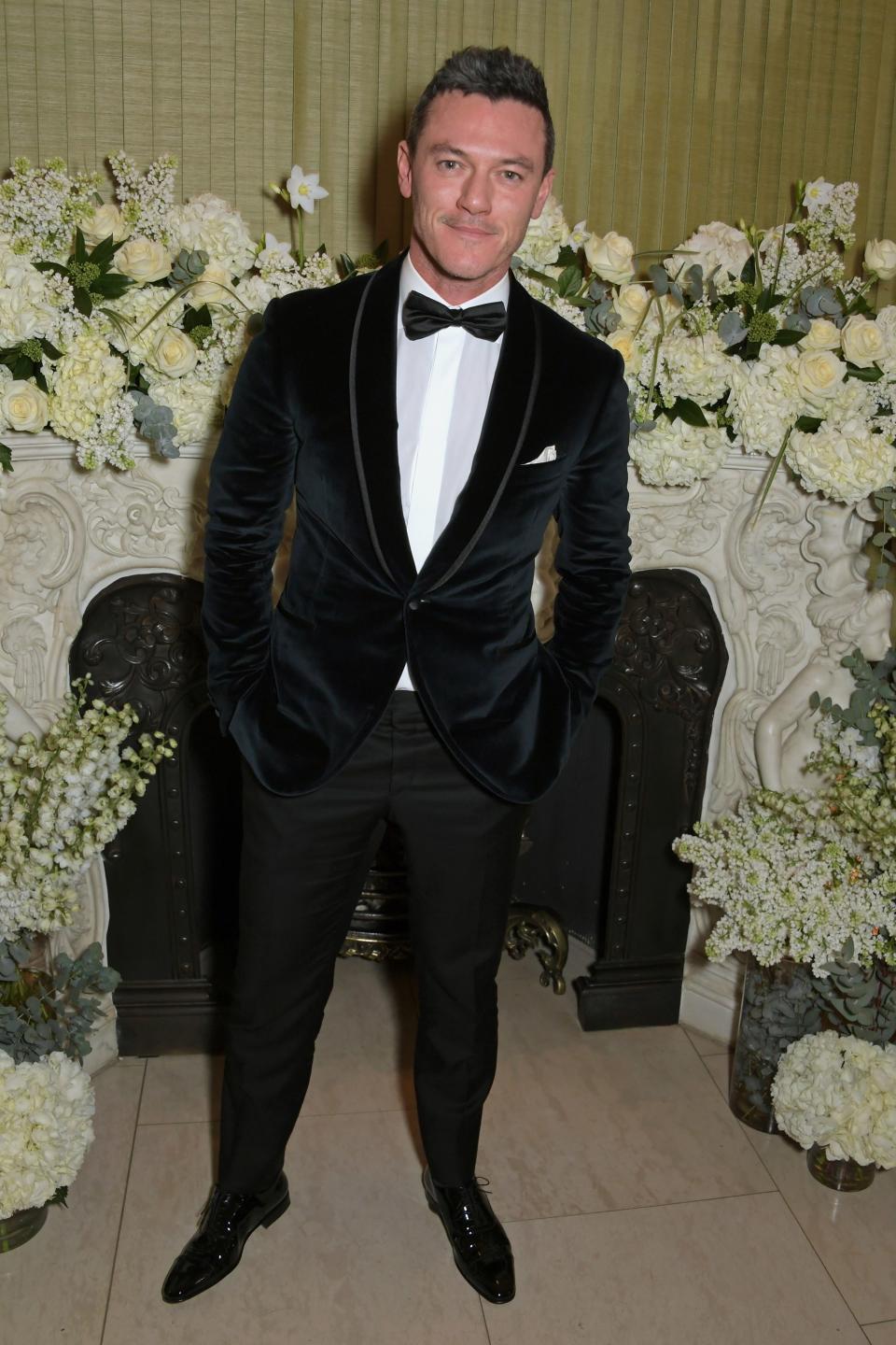 Luke Evans attends the British Vogue and Tiffany & Co. Celebrate Fashion and Film Party at Annabel’s
