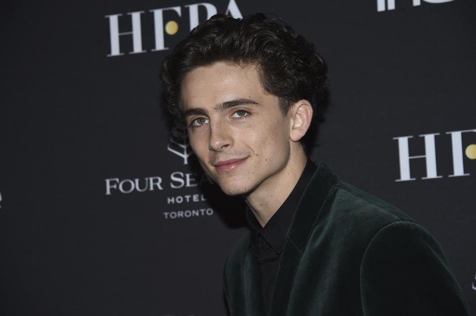 Timothée Chalamet (AP)