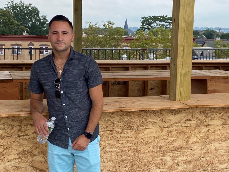 Justin Gordnick plans to open Passaic's first rooftop bar, I Want U Rooftop, in the coming weeks at 822 Main Ave.