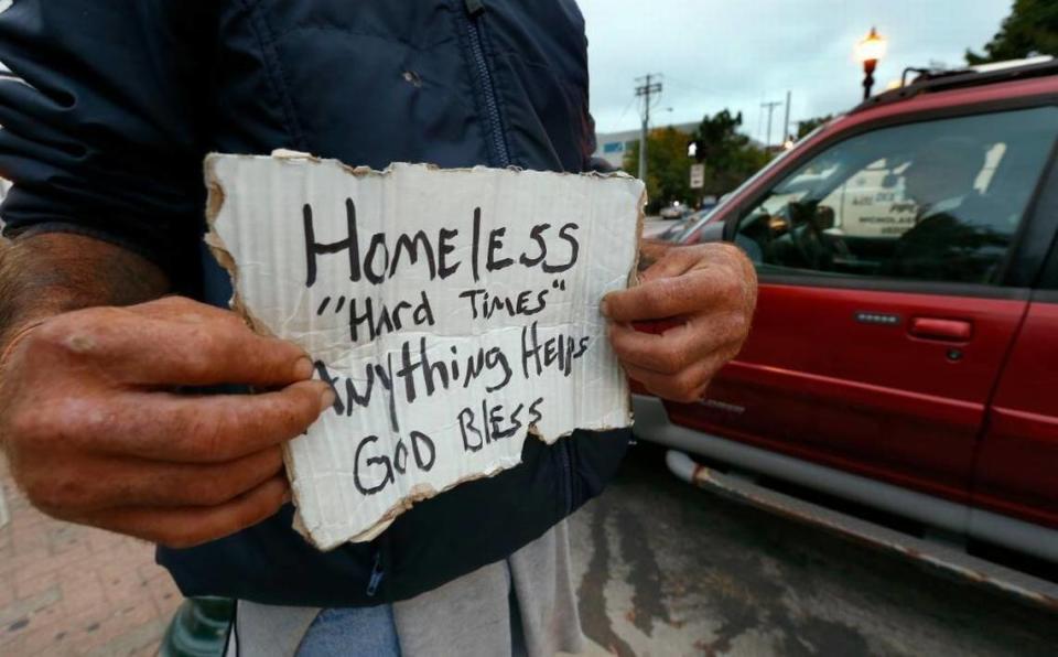 The city of Kennewick is considering repealing its panhandling ban on certain intersections following rulings by the U.S. and Washington Supreme Courts that such laws must pass strict First Amendment scrutiny.