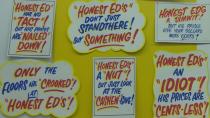 'Don't just stand there!': Honest Ed's hosting final sign sale