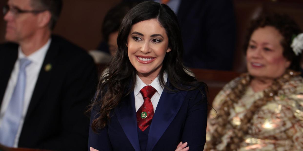 Republican Rep. Anna Paulina Luna of Florida at the State of the Union on February 7, 2023.