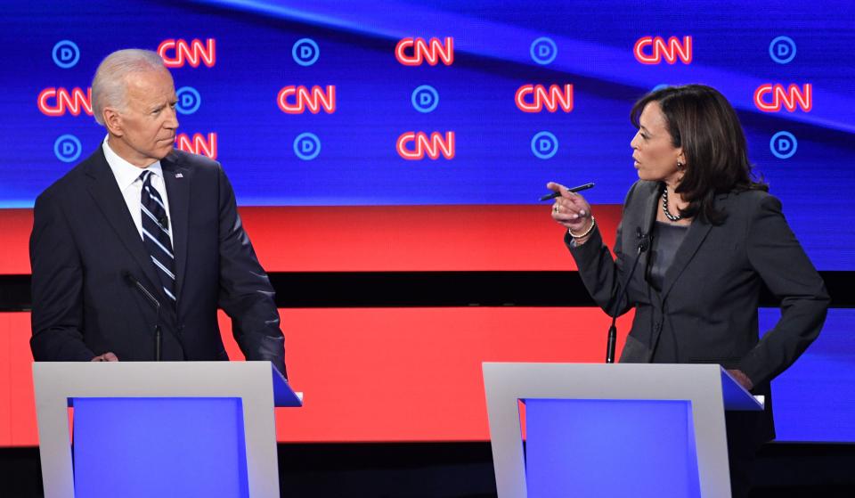 Joe Biden and Kamala Harris 