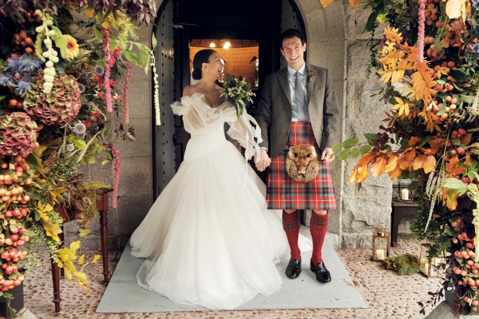 How This Bride Planned Her Own Micro-Wedding in the Scottish Highlands