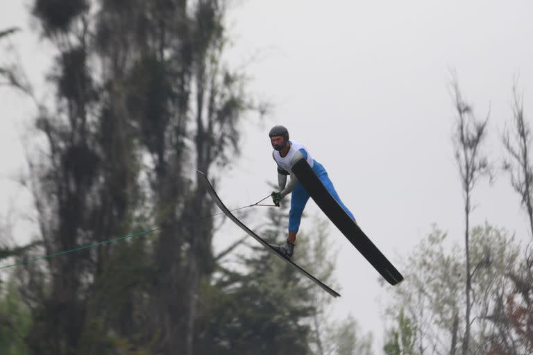 El lunes, Tobías Giorgis ganó la medalla de bronce en salto, su prueba fuerte junto al overall