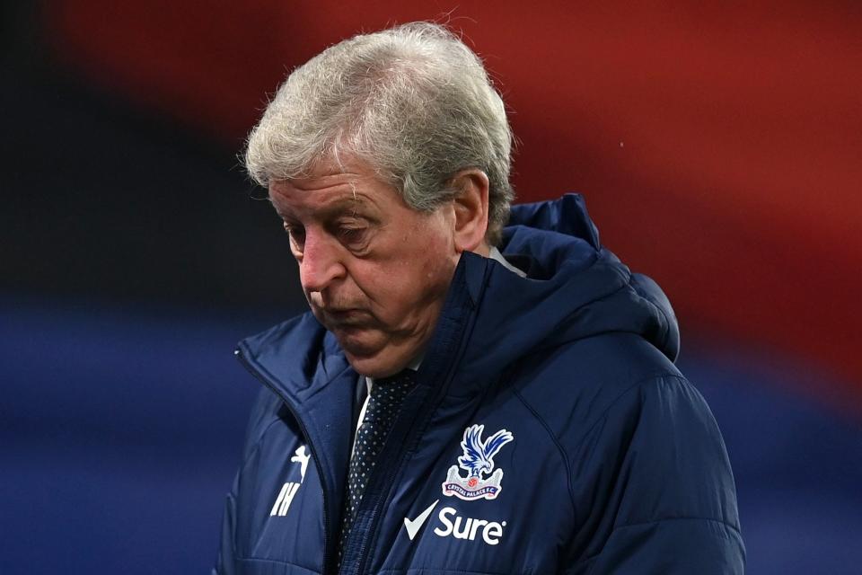 <p>A frustrated Roy Hodgson was more critical of his players than usual after back-to-back losses</p>Getty Images