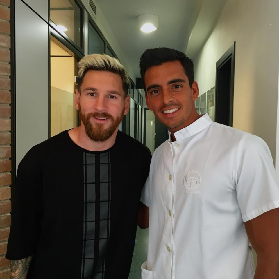 Cholulo. Si bien gracias a Pampita, Guillermo debe tener acceso a todos los famosos, ¡nada como la foto cholula con el número uno del fútbol, Lionel Messi!