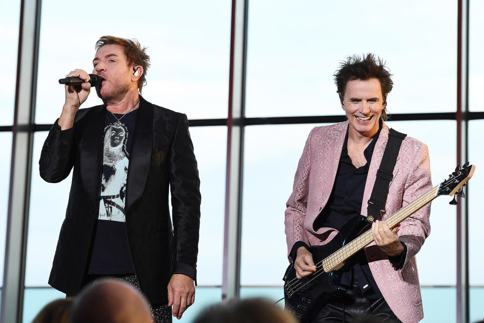 Simon Le Bon & John Taylor of Duran Duran, in London