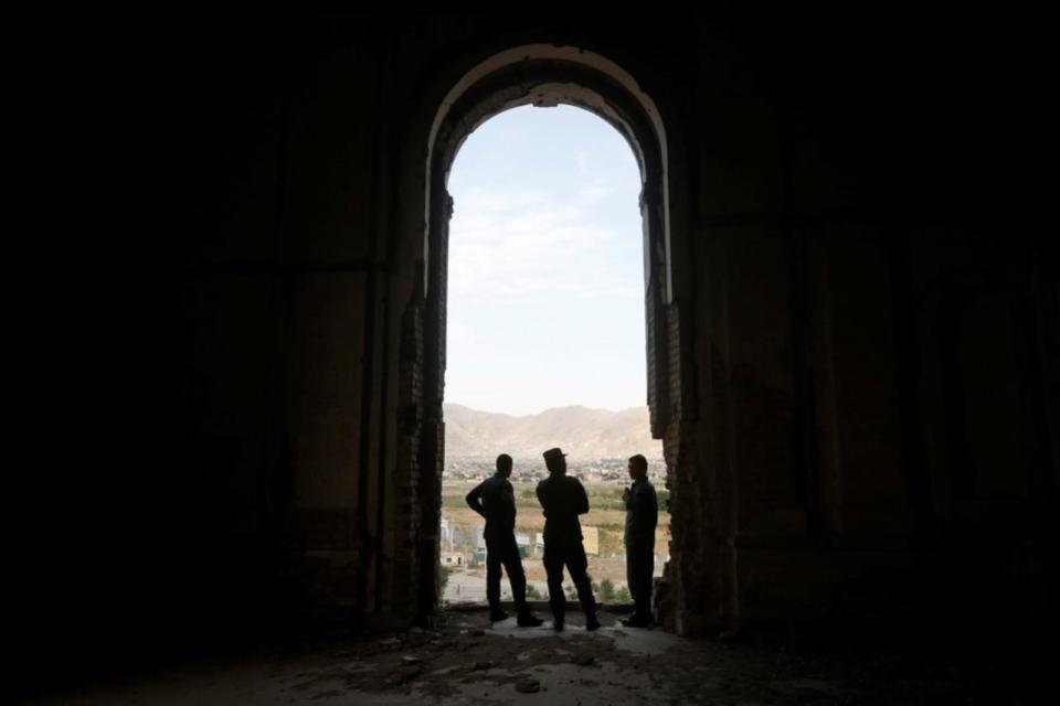 In the ruins of Kabul’s Darul Aman Palace