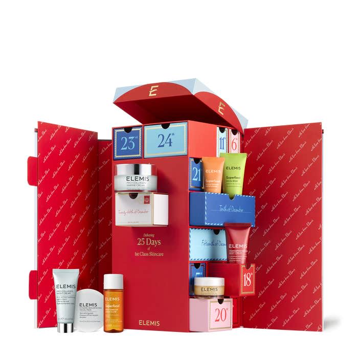 <p><a href="https://go.redirectingat.com?id=74968X1596630&url=https%3A%2F%2Fus.elemis.com%2Ffirst-class-skincare-advent-calendar.html&sref=https%3A%2F%2Fwww.cosmopolitan.com%2Fstyle-beauty%2Fbeauty%2Fg46009983%2Fbest-beauty-advent-calendars-for-holiday%2F" rel="nofollow noopener" target="_blank" data-ylk="slk:Shop Now;elm:context_link;itc:0;sec:content-canvas" class="link rapid-noclick-resp">Shop Now</a></p><p>First Class Skincare Advent Calendar</p><p>elemis.com</p><p>$260.00</p>