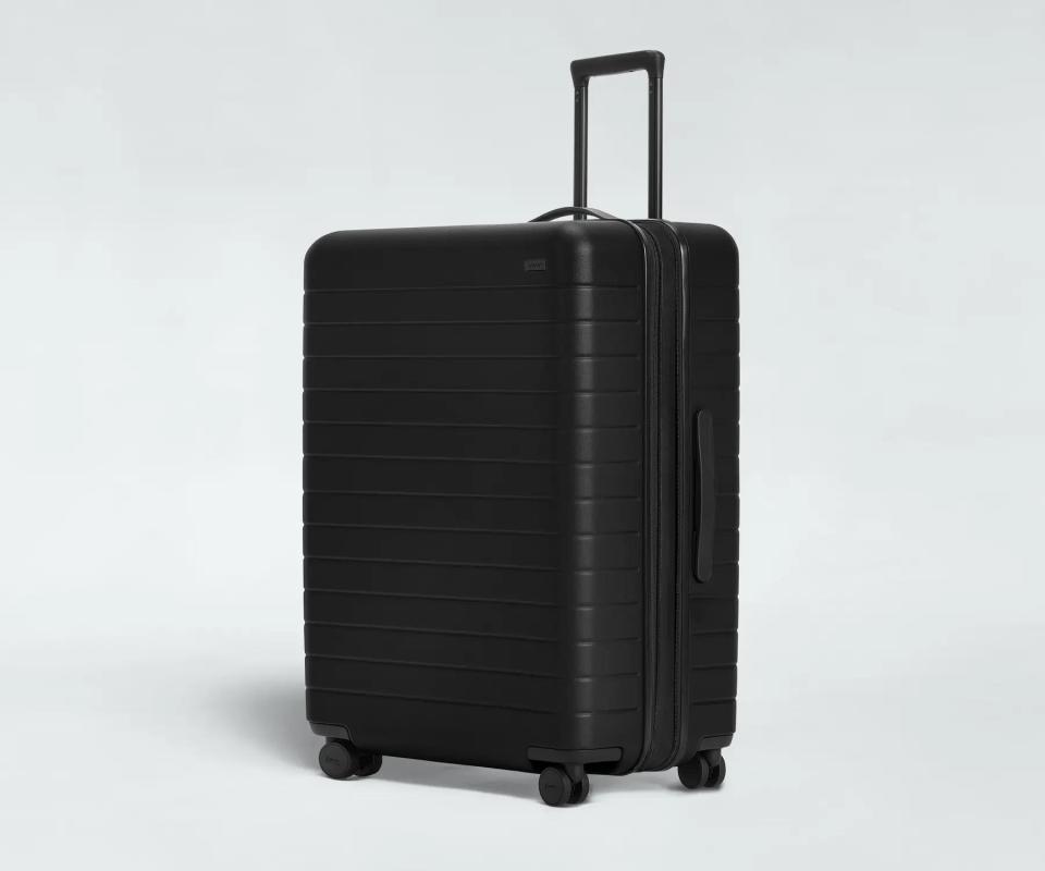 <p><a href="https://go.redirectingat.com?id=74968X1596630&url=https%3A%2F%2Fwww.awaytravel.com%2Fsuitcases%2Flarge-flex%3Fcolor%3Dblack&sref=https%3A%2F%2Fwww.townandcountrymag.com%2Fleisure%2Ftravel-guide%2Fg45667998%2Fbest-checked-bag-luggage%2F" rel="nofollow noopener" target="_blank" data-ylk="slk:Shop Now;elm:context_link;itc:0;sec:content-canvas" class="link ">Shop Now</a></p><p>The Large Flex</p><p>awaytravel.com</p><p>$425.00</p>