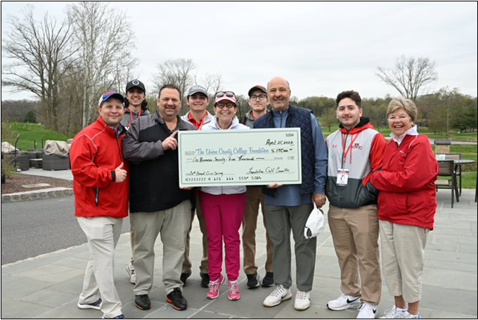 Union County College annual Golf outing raised over $180,000 for students.