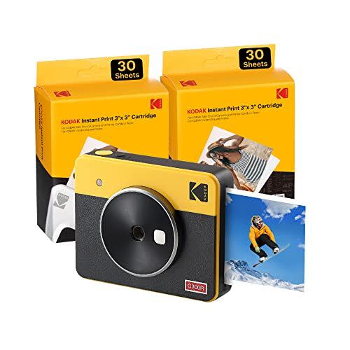 38) Retro 2-in-1 Instant Camera & Photo Printer