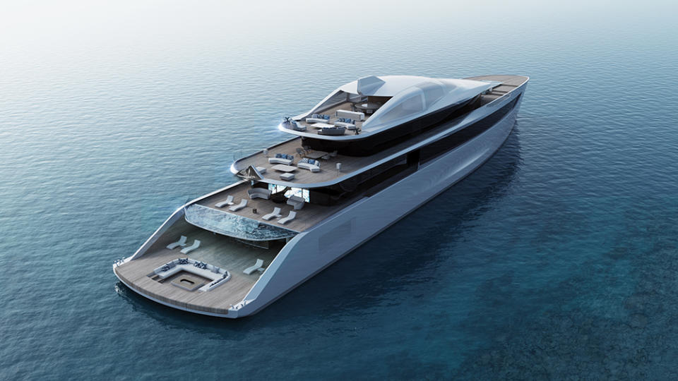 Dust Megayacht Concept