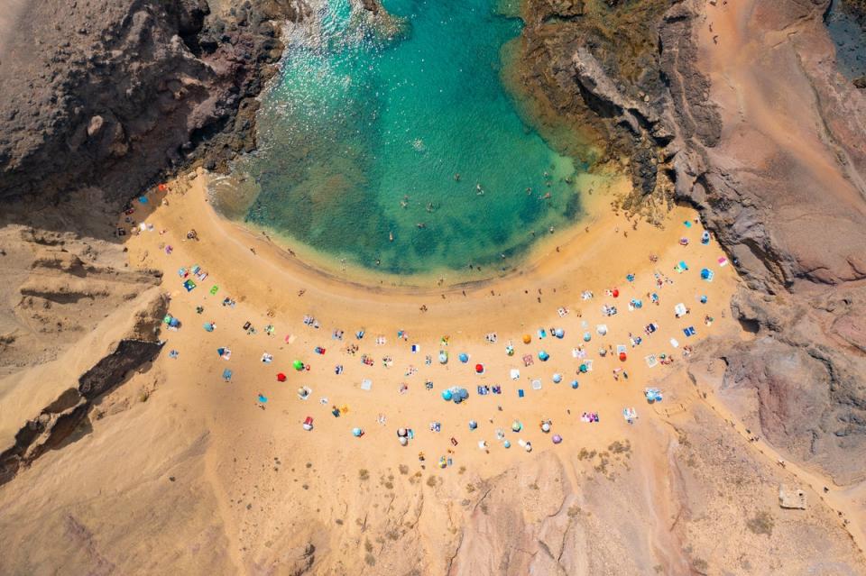 Papagayo takes a prime position on the southernmost tip of Lanzarote (Getty Images)