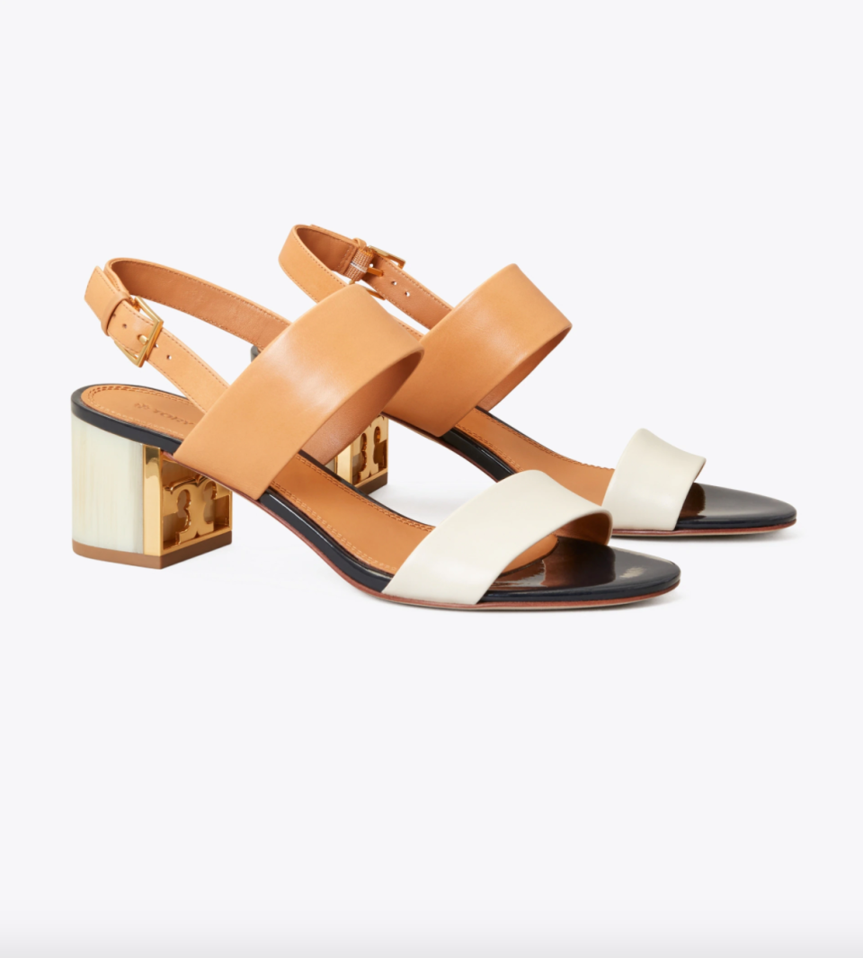 8) Gigi Two-Tone Sandal