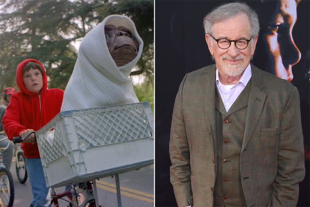 Bruce Mc Broom/Universal/Kobal/Shutterstock; Steve Granitz/FilmMagic <em>E.T. the Extra-Terrestrial</em> (1982); Steven Spielberg