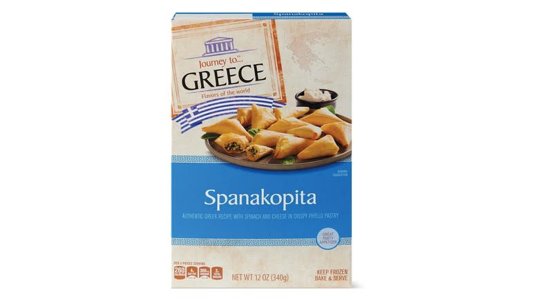 Spanakopita product box