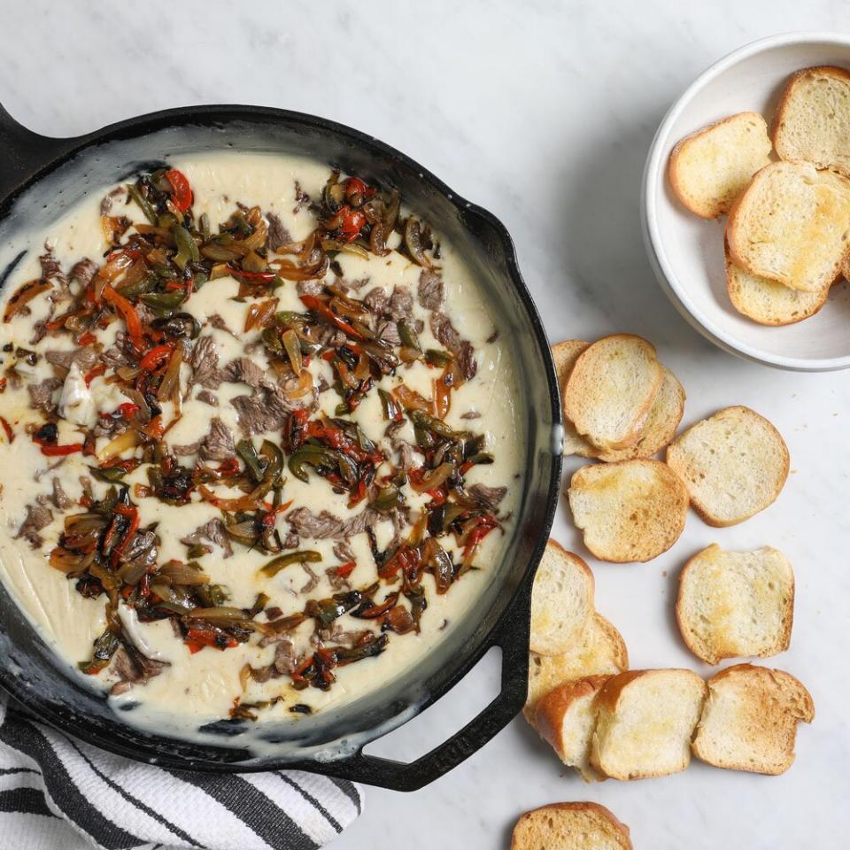 Philly Cheesesteak Queso