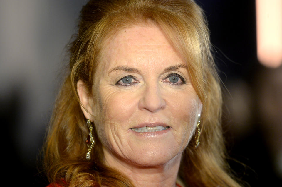 Sarah Ferguson attends the BFI Luminous Fundraising Gala at The Roundhouse on October 01, 2019 in London, England.