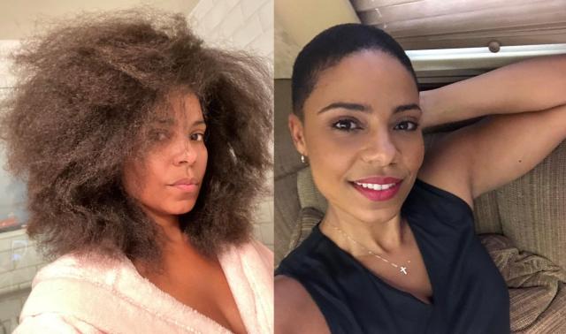 Sanaa Lathan shows natural hair growth three years after big chop:  'Beautiful'