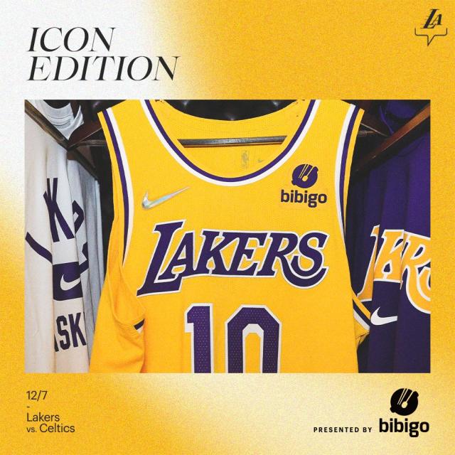 Los Angeles Lakers on X: Icon Edition tonight @bibigoUSA x