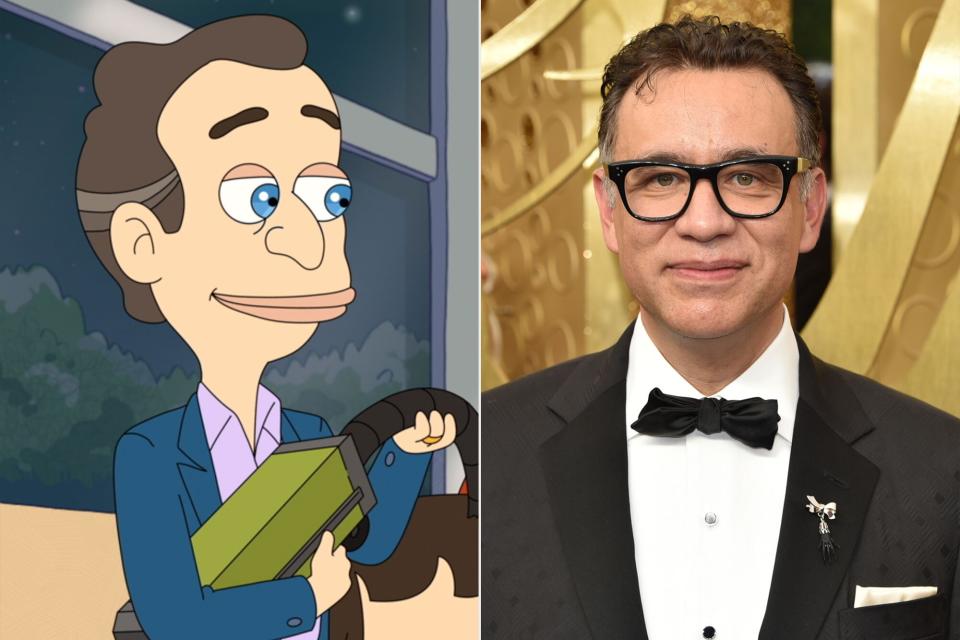 Big Mouth Voice Actors Fred Armisen (as Elliot Birch)