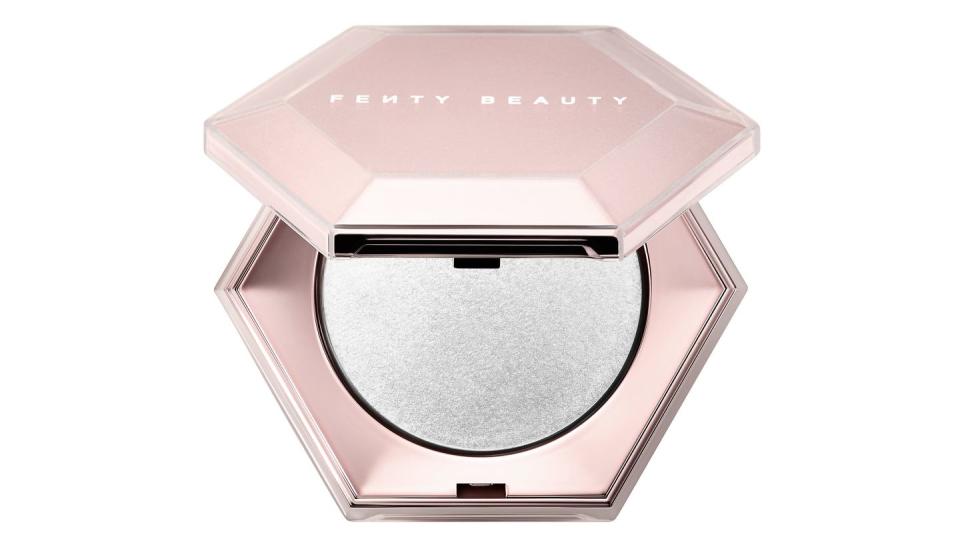 <p>Fenty Beauty's Diamond Bomb Highlighter has become something of an internet icon. The bold highlight never stays in stock for long, but there's still a few available online at <a href="https://www.harveynichols.com/brand/fenty-beauty/704345-diamond-bomb-all-over-diamond-veil/p3201791/" rel="nofollow noopener" target="_blank" data-ylk="slk:Harvey Nichols;elm:context_link;itc:0;sec:content-canvas" class="link ">Harvey Nichols</a> right now, you'll have to be quick though...</p><p><a class="link " href="https://www.harveynichols.com/brand/fenty-beauty/704345-diamond-bomb-all-over-diamond-veil/p3201791/" rel="nofollow noopener" target="_blank" data-ylk="slk:Buy now;elm:context_link;itc:0;sec:content-canvas">Buy now</a></p>