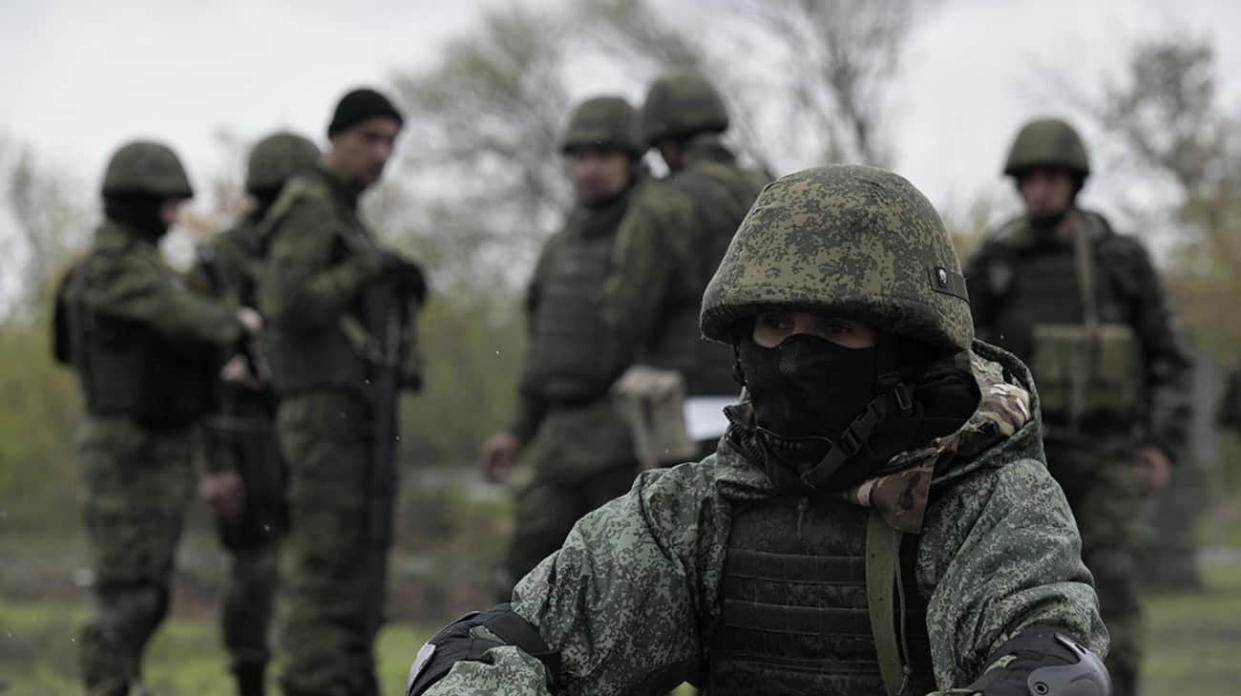 Russian soldiers. Photo: TASS, a Kremlin-aligned Russian news outlet