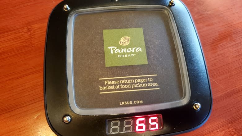 Panera order buzzer